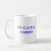 CV-C.O.P.S.CARESのマグ コーヒーマグカップ (左)