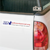 CVET Bumper Sticker バンパーステッカー (トラック上)