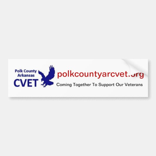 CVET Bumper Sticker バンパーステッカー (正面)