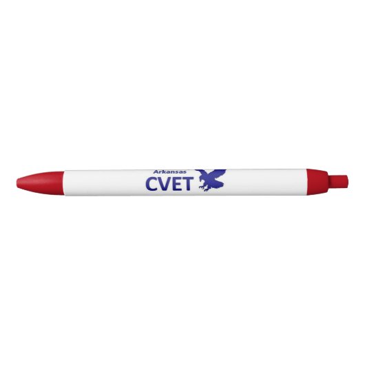CVET Pen 黒ボールペン (正面)