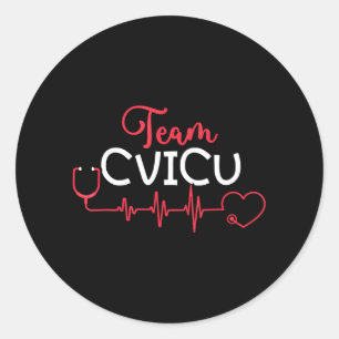 Cvicuチーム心血管心臓病ICU登録 ラウンドシール
