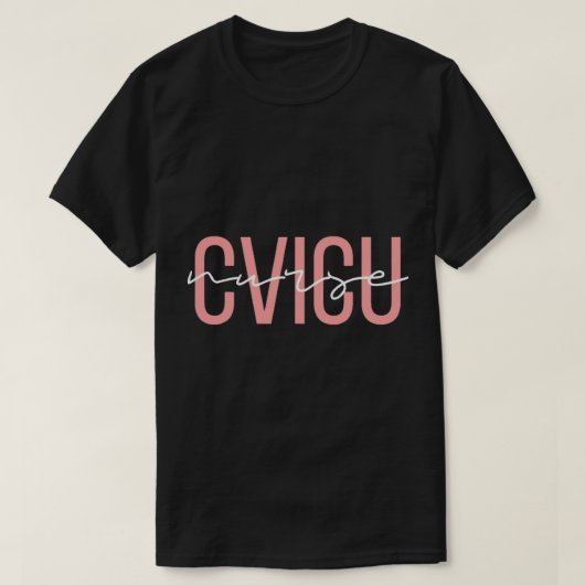 CVICUナース心ナース登録ナース少年 Tシャツ (デザイン正面)