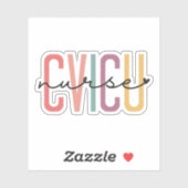 CVICUナース心血管集約気にユニット シール (シート)