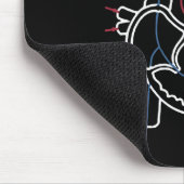 Cvicu心臓ナース解剖学的心臓学ヒトハート マウスパッド (コーナー)