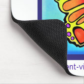 CVLの大きいロゴのマウスパッド マウスパッド (コーナー)