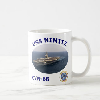 CVN 68 Nimitzの写真のマグ コーヒーマグカップ