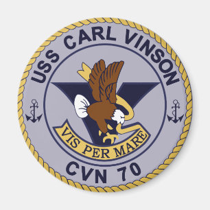 CVN-70カールVINSONの多目的核 マグネット