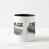 CVN-72アブラハムリンカーン11オズリンガーマグ マグカップ (中央)