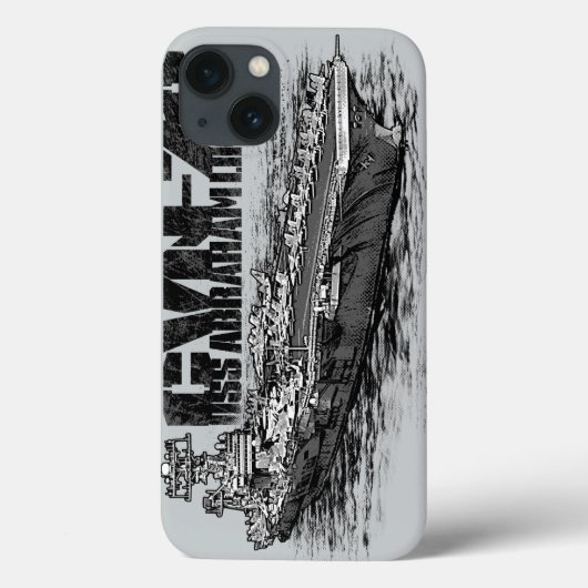 CVN-72アブラハムリンカーンiPad Mini ケース Case-Mate iPhoneケース (裏面)