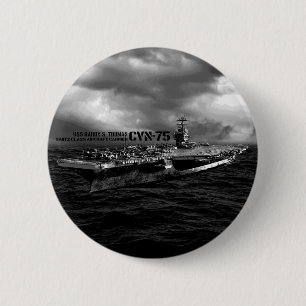 CVN-75ハリー・S・トルーマンボタン 缶バッジ