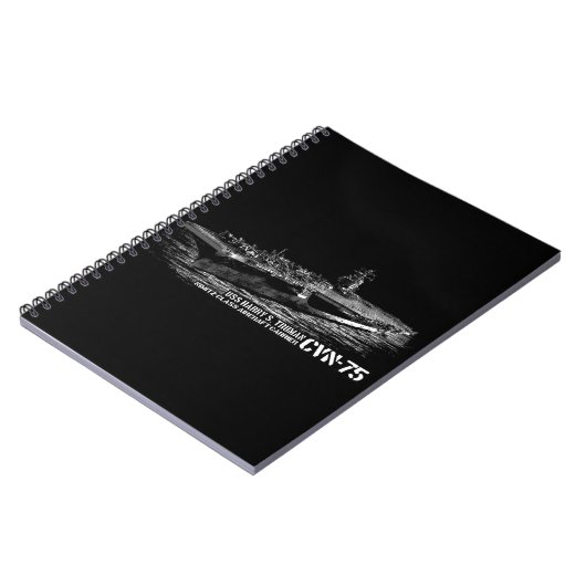 CVN-75 Harry S. Trumanフォトノートブック(80ページB) ノートブック (左側)