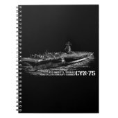 CVN-75 Harry S. Trumanフォトノートブック(80ページB) ノートブック (正面)