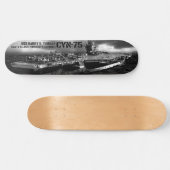 CVN-75 Harry S. Truman 8 1/8"スケートボード スケートボード (横)