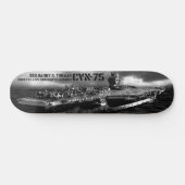 CVN-75 Harry S. Truman 8 1/8"スケートボード スケートボード (横)
