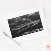 CVN-75 Harry S. Truman Rectangleステッカー 長方形シール (封筒)