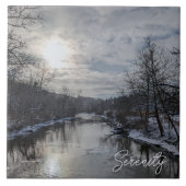 CVNPでの冬の日の出 タイル (正面)