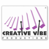 CVPビニールステッカー(コンピュータ、ノートブックなど) シール (正面)