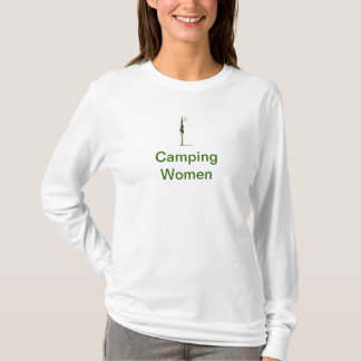 CWの女性長い袖のティー Tシャツ