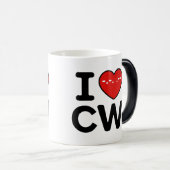 CW連続波セラピー愛 モーフィングマグカップ (正面右)