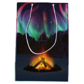 Cwmのオーロラのギフトバッグ ミディアムペーパーバッグ (裏面)