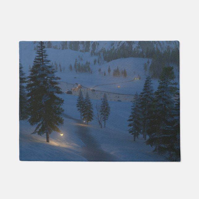 Cwmの玄関マットへの歓迎 ドアマット (正面)