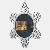 Cwmクリスマスオーナメント スノーフレークピューターオーナメント (右)