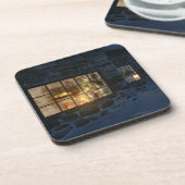 Cwmクリスマスコルクコースター コースター (左側)