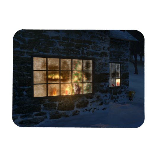 Cwmクリスマスフレキシブルマグネット マグネット (横)