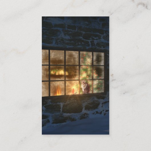 CWMクリスマス·ブックマーク 名刺 (裏面)