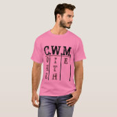 CWMピンク Tシャツ (正面フル)