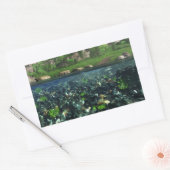 Cwm川のシール 長方形シール (封筒)