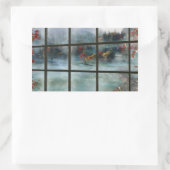 Cwm秋の霜シール 長方形シール (バッグ)