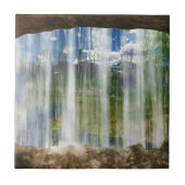 Cwm装飾タイルの窓/五徳 タイル (正面)