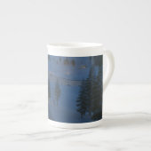 Cwm Mugへようこそ ボーンチャイナマグカップ (正面右)