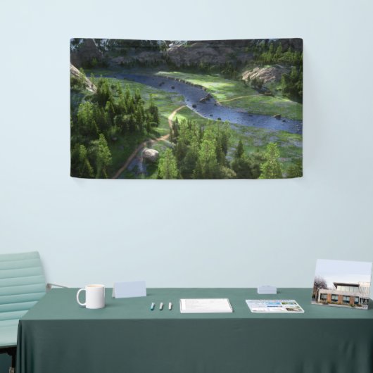 Cwm Solitudeバナー 横断幕 (トレードショー)