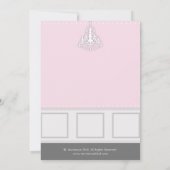 [CWRのヒースM]シックでモダンなお母さんのベビーシャワーの招待 招待状 (裏面)