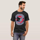 CWRC猫好きザブリアンヌ(様々な色)プルロ Tシャツ (正面フル)
