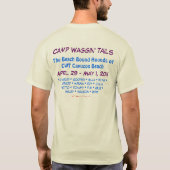 CWT Cayucos 2011年 Tシャツ (裏面)