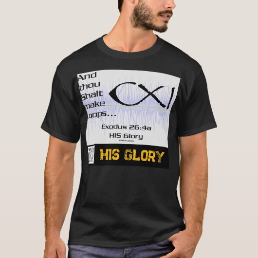 CXI : HIS Glory / Living For Jesus Tシャツ (正面)