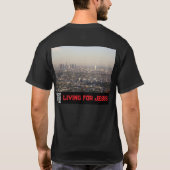 CXI : HIS Glory / Living For Jesus Tシャツ (裏面)
