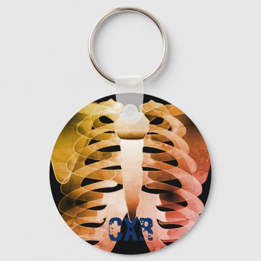 CXRチェストX線キーチェーン キーホルダー (正面)