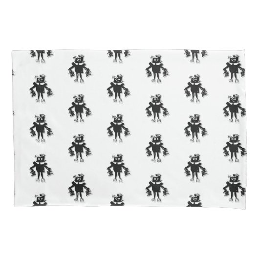 Cy=ボルグロボット枕ローケース 枕カバー (正面左)