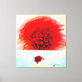 Cy Twombly art style キャンバスプリント