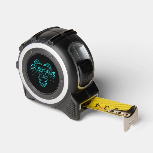 Cyan Grubby Hands Studio Tape Measure メジャー (傾斜)