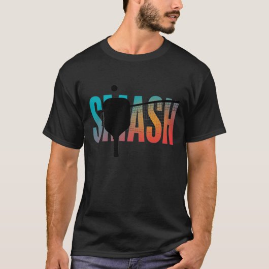 Cyan smash kills the soft game tシャツ (正面)