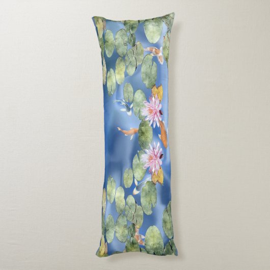 Cyanicityのコイの池の抱き枕 ボディピロー (裏面 (縦))