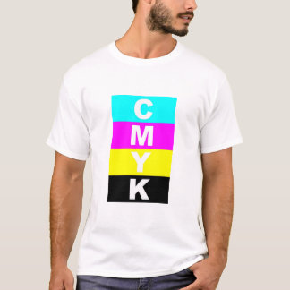 cyanmagentayellowblack tシャツ