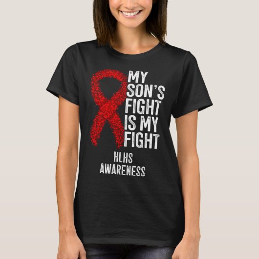 Cyanotic Heart Disease My Son's Fight Is My Fight  Tシャツ (正面)
