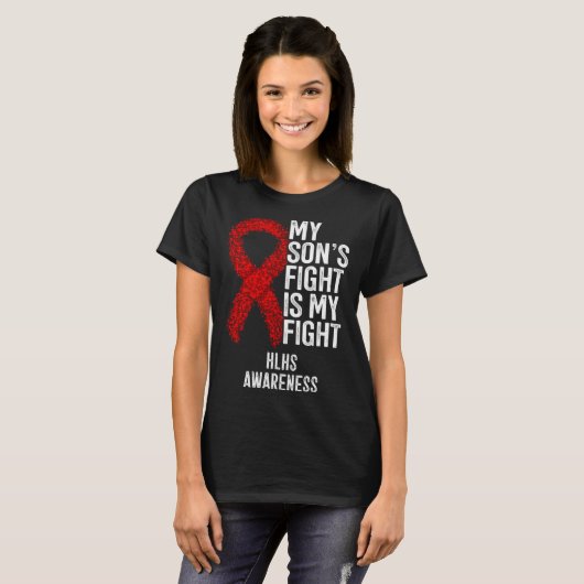 Cyanotic Heart Disease My Son's Fight Is My Fight  Tシャツ (正面フル)