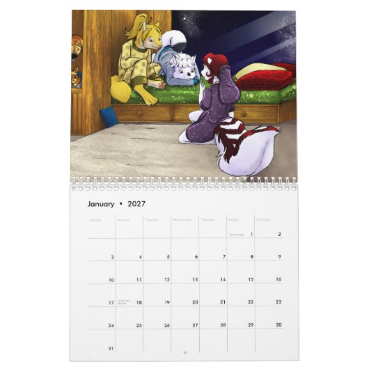 Cyantianは2012カレンダーを記録します カレンダー (1月 2027)